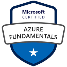 Microsoft Certified: Azure Fundamentals badge